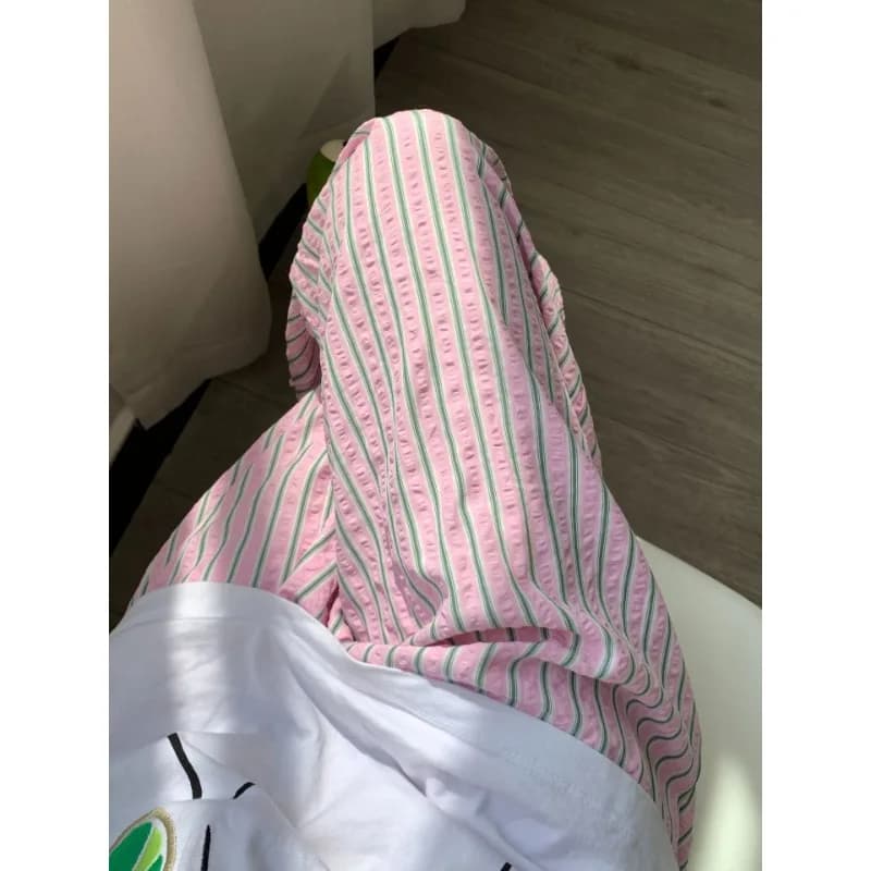 Sleeping Pants Striped Home Trousers Women Straight Pants Elasticated Waistband Home Girl Pajama Pants Plus Size
