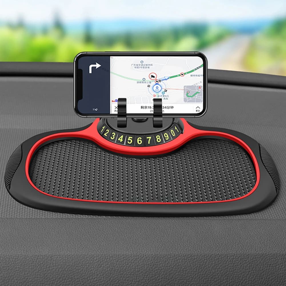 Tappetino antiscivolo per Auto multifunzionale supporto per telefono automatico antiscivolo appiccicoso antiscivolo supporto per telefono cruscotto in Silicone tappetino per Auto