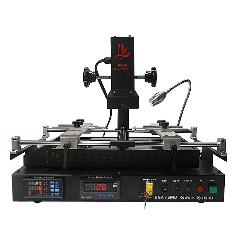 LY IR8500 BGA Rework Station 2050W DC Power AC 220-240V Full Dark IR 2 Stages Guangdong Origin Economic Laptop Motherboard