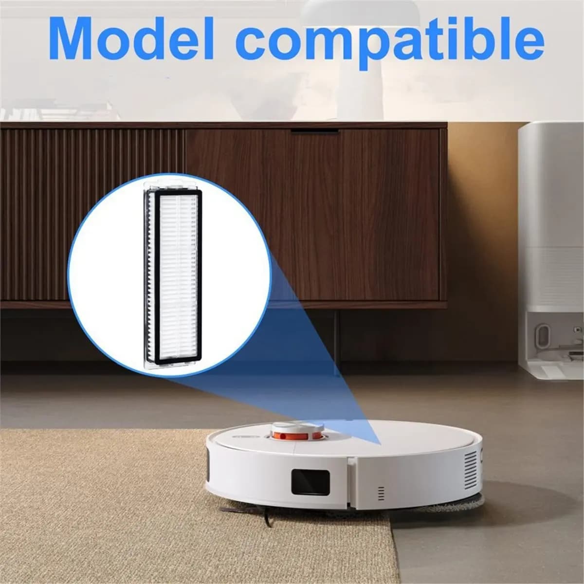 Filtro Hepa A62K per aspirapolvere robot X20 Max/X20 Pro/M30, parte di ricambio, filtro lavabile e riutilizzabile