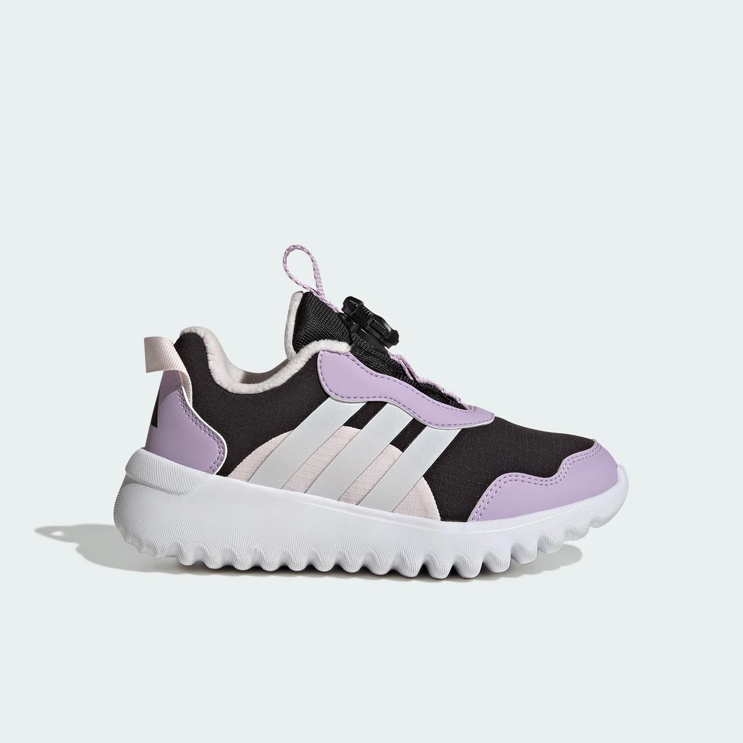 Adidas genuine 2025 autumn edition children's low top rotating buckle casual shoes HP3603