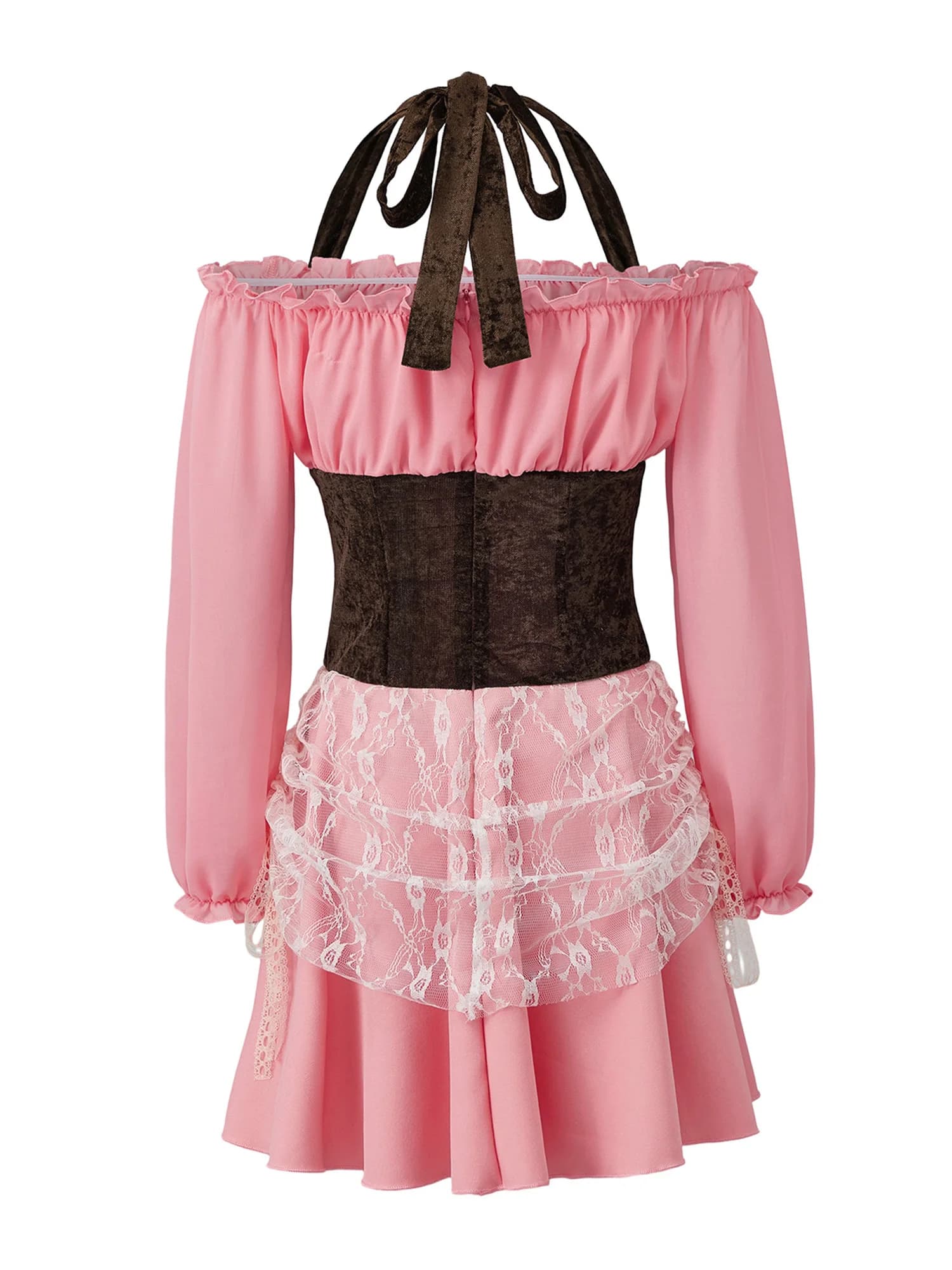 Women's Sexy Pirate Costume, Halloween Cosplay Dress With Short Sleeved Dress For Party Club Theatre Shows