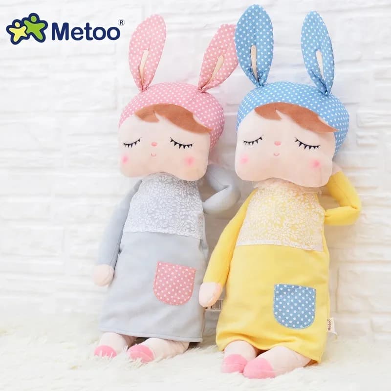 Metoo Angela giocattoli di peluche sirena principessa ballerino di balletto rosa coniglio alce peluche bambola di peluche giocattoli da collezione