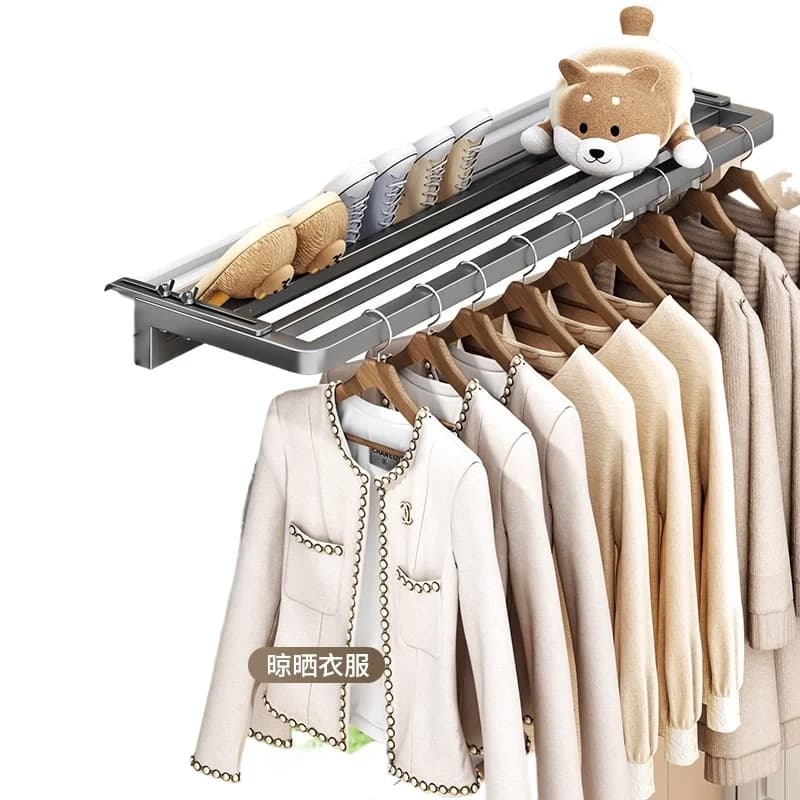 Buckle style clothes hanger, simple home heating radiator, clothes hanger hook, home heating pipe storage rack