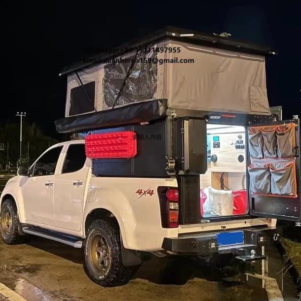 Offerta Lampo: Camper Pickup 4x4 a Trazione Integrale per Viaggi e Campeggio