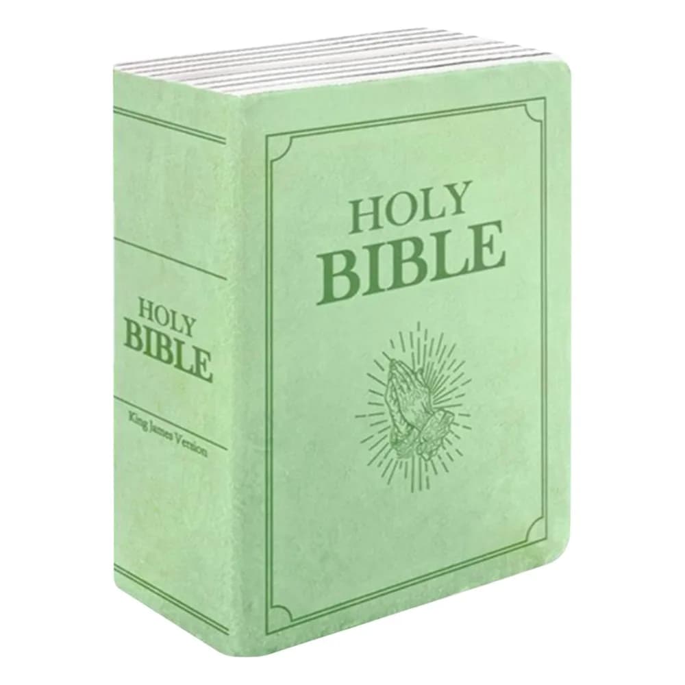 Living Room Realistic Looking Bible Pillow Sofa Cushion Home Decor Bible Throw Pillow Cutest Bible Cushion Christmas Present