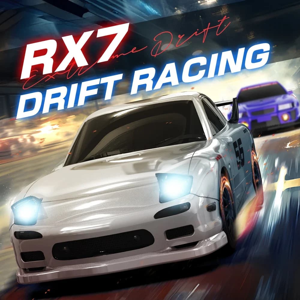 Auto da corsa RC professionale ricaricabile a quattro ruote motrici, popolare, con telecomando, Mazda Mitsubishi EVO, con indicatori di direzione per drifting.