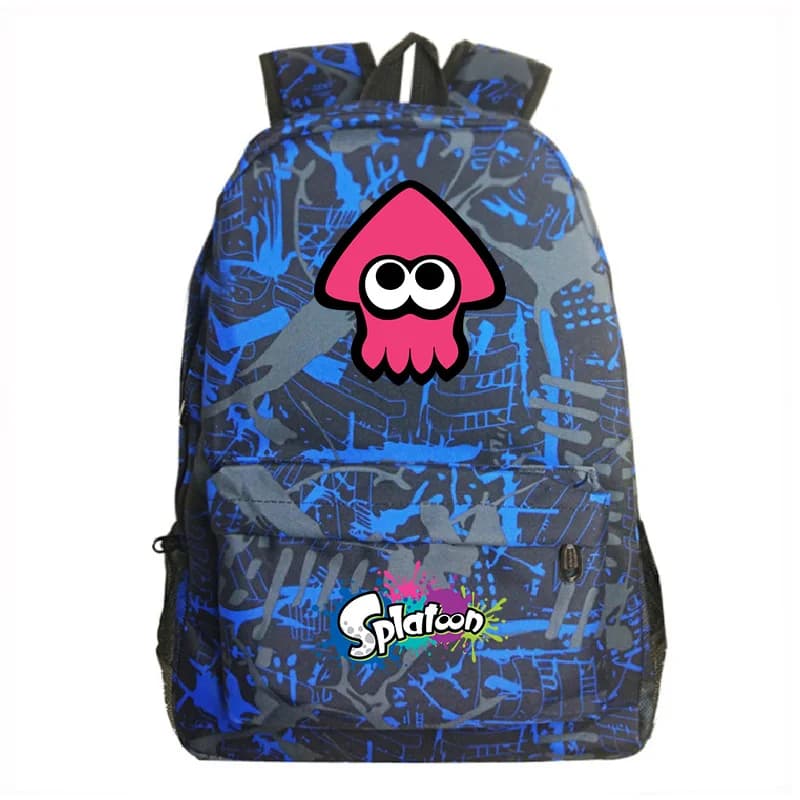 Zaino stampato Splatoon per ragazze e ragazzi, borse scolastiche, divertenti zaini per bambini con cartoni animati, zaino per laptop, borse da viaggio, borse da esterno, mochila