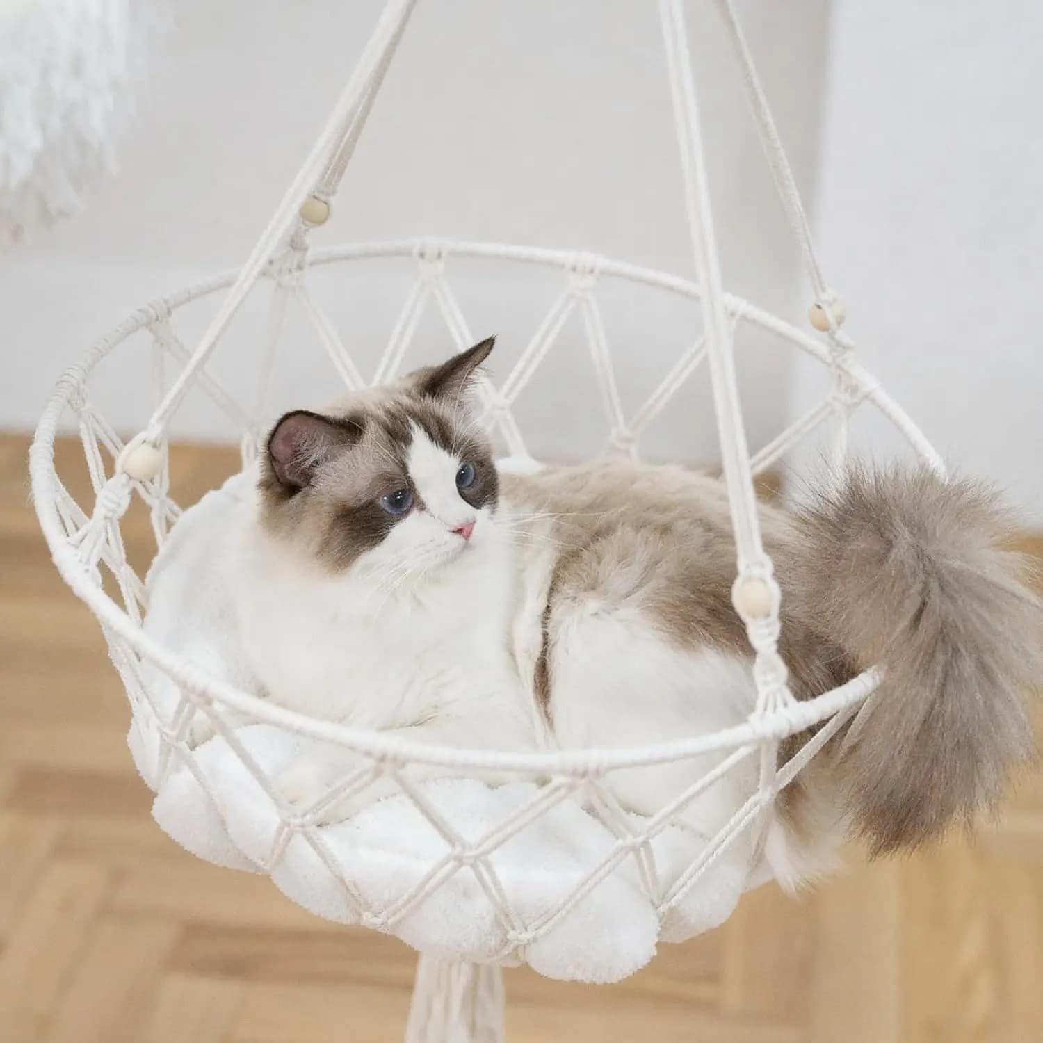 Torre per Gatti Moderna da 70 Pollici, Multi-Livello per Gatti da Interno con Tiragraffi in Sisal, Arredamento di Lusso per Gatti