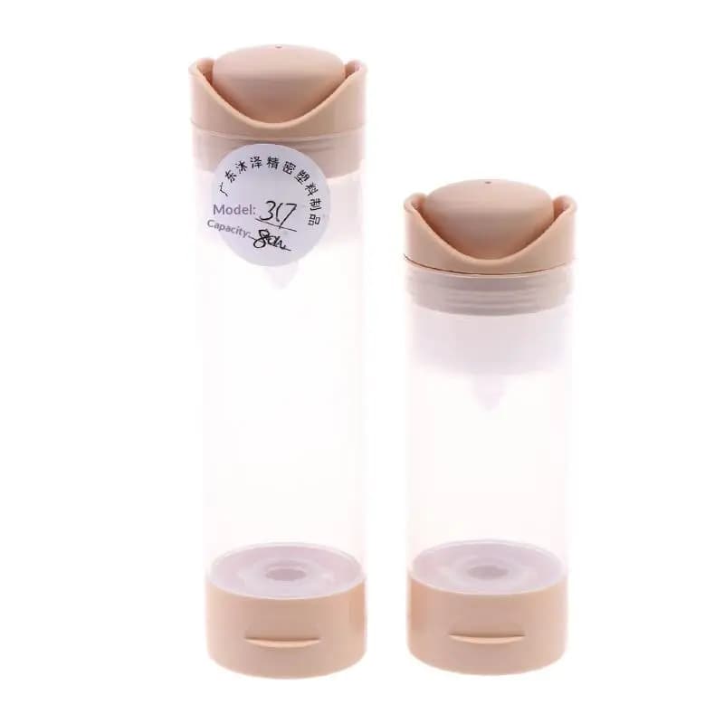 Flacone Cosmetico Vuoto da 50ML 80ML con Contenitore Airless a Pressione per Crema Occhi e Siero, Ricaricabile per Viaggi