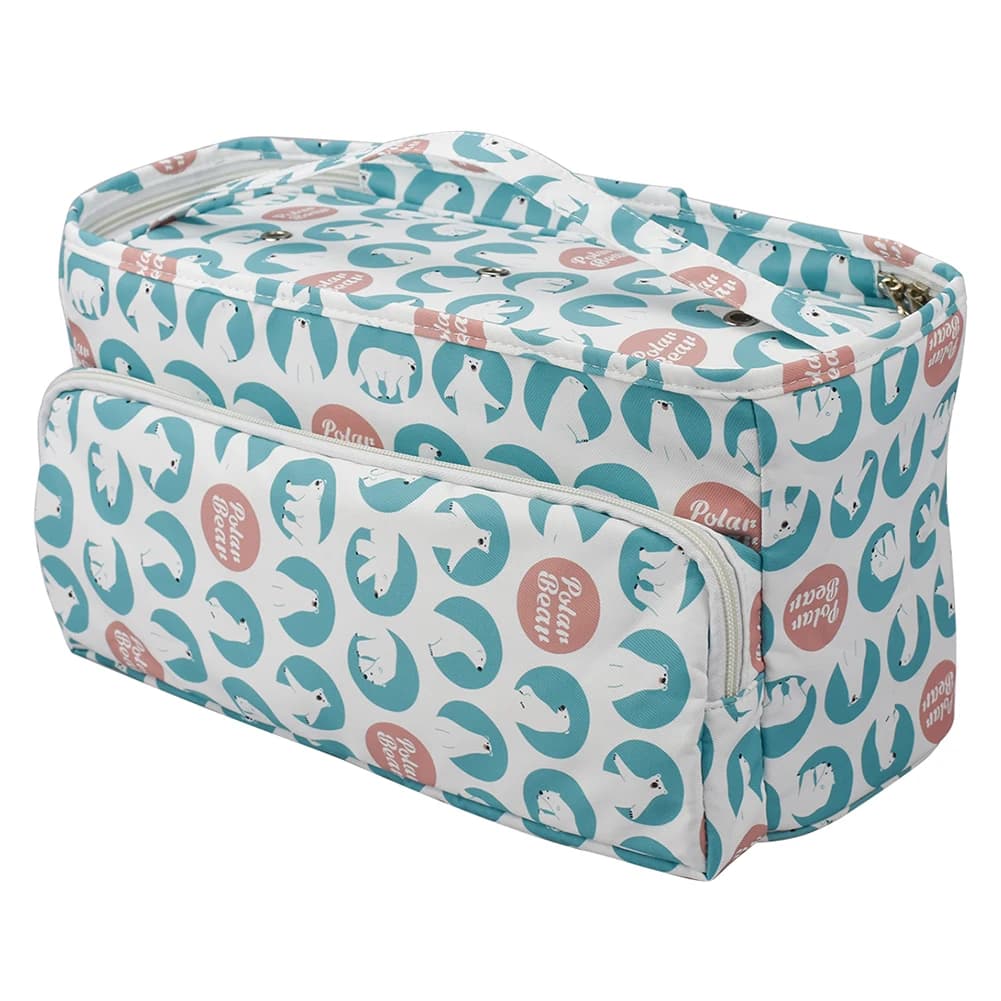 Wool Crochet Storage Bag Oxford Cloth Printing Knitting Needles Yarn Organizer DIY Needlework Sewing Supplies Organizer