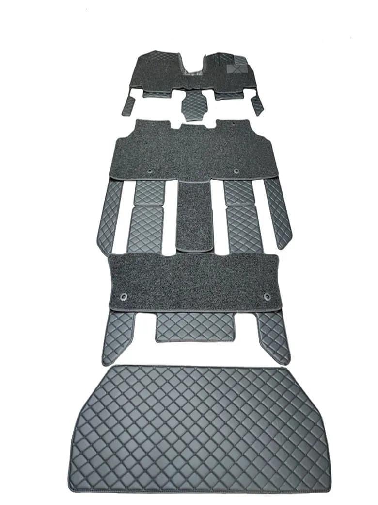 Set completo personalizzato tappetini per auto per guida a destra Honda STEPWGN Stepwagon e: HEV 2025-2022 Tappeti a doppio strato a 7 posti Tappeti