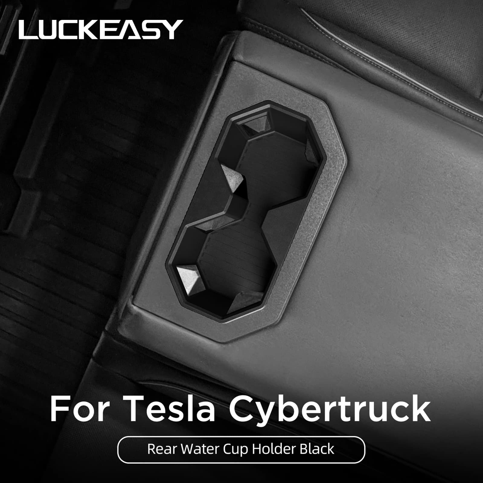For Tesla Cybertruck 2024 Car Glasses Car Interior Accessories Car Wallet in Rear Row Silicone Water Cup Storage Box