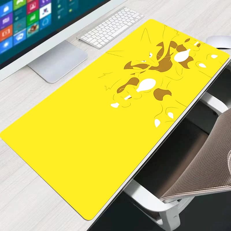 Tappetino per mouse Pokemon 90x40 cm Accessori da gioco Gabinete Gamer xxl Tappetino per scrivania per computer con stampa HD Tappetino per tastiera antiscivolo Tappetino per mouse per tablet