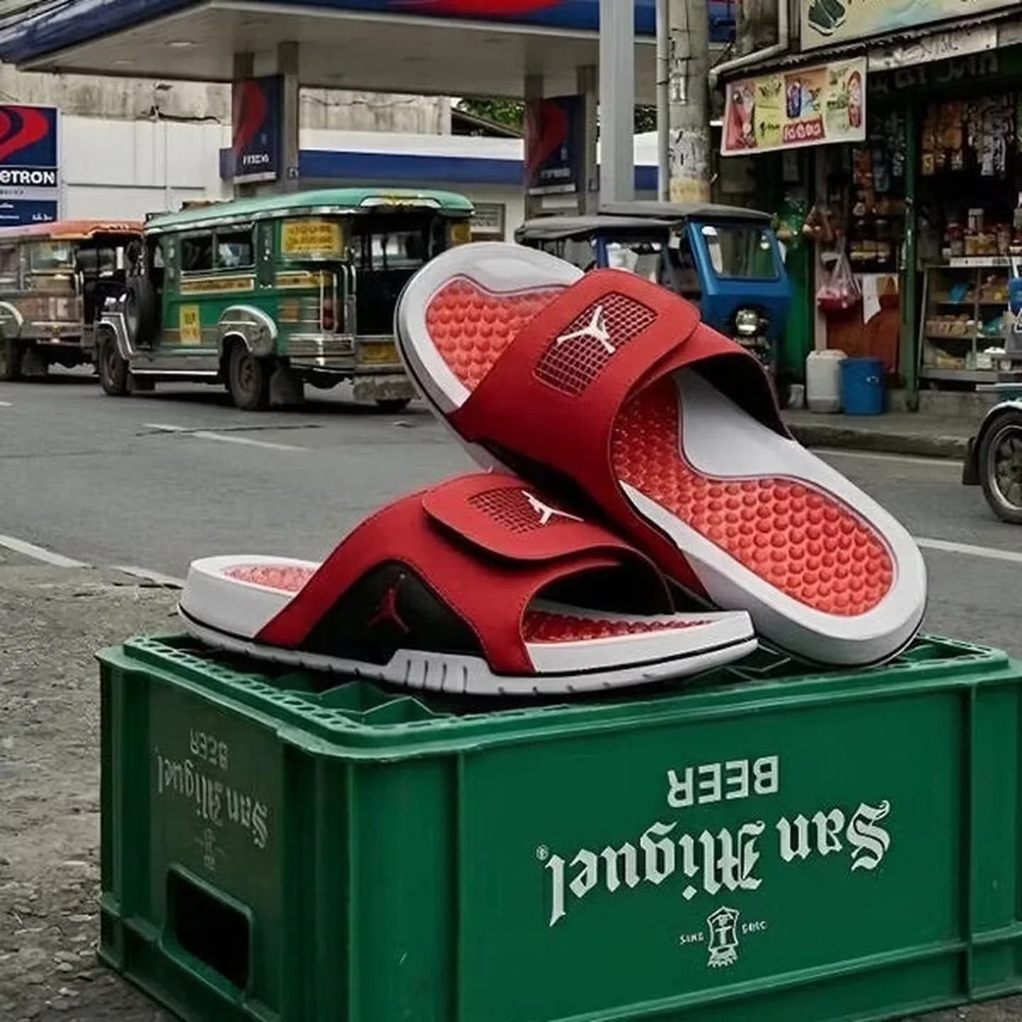 Scarpe da uomo Nike Jordan Hydro Iv Retro Pantofole sportive e per il tempo libero alla moda e versatili 532225-600