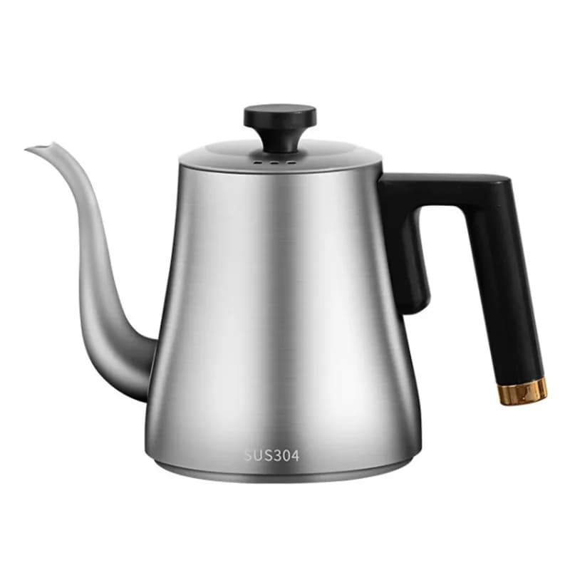 304 Stainless Steel Coffee Pot 1.2L Teapot for Electric Ceramic Cooker Water Pot Tea Kettle for Home Kitchen