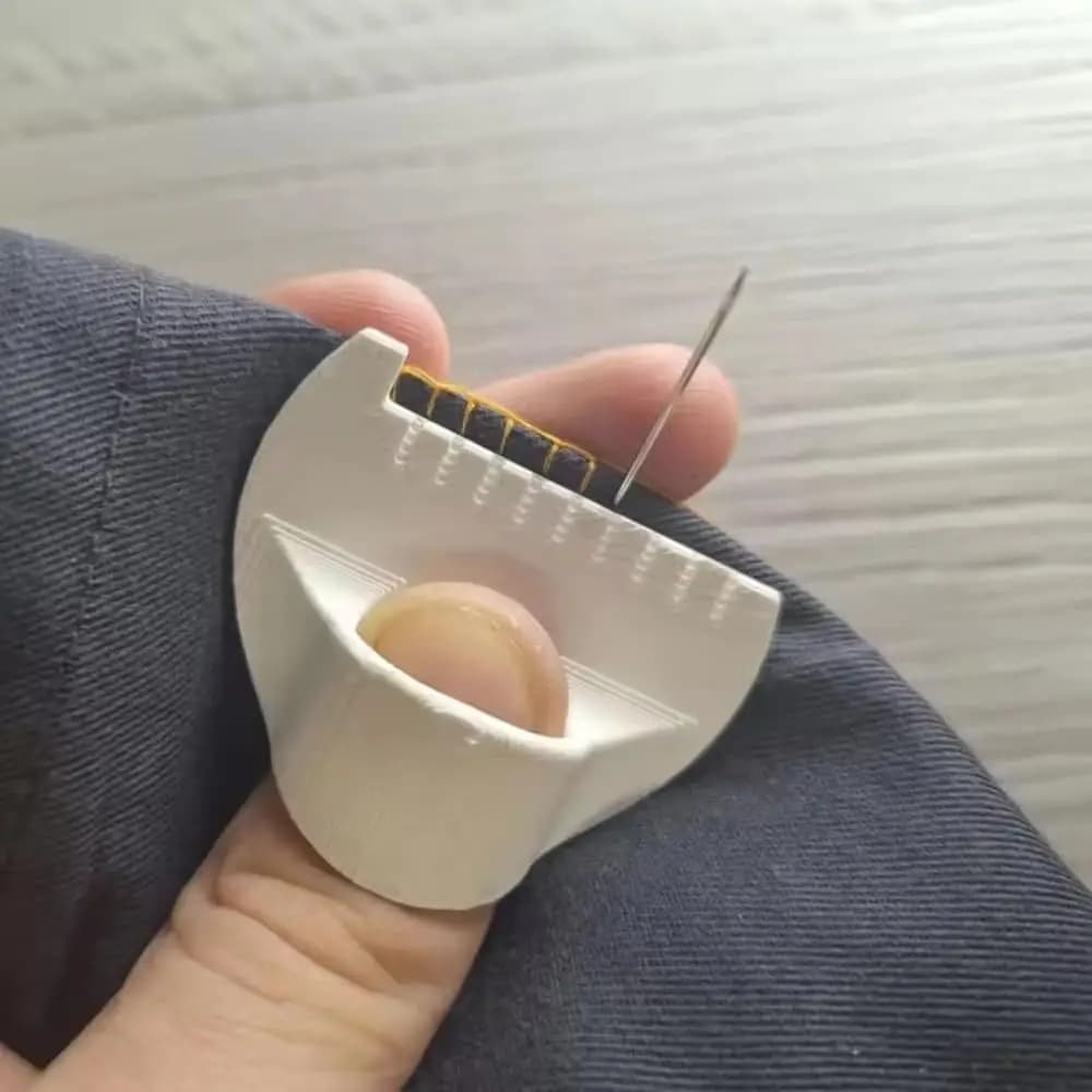 Non-Slip Sewing Needle Gauge Measuring Tool Multifunctional with Scale Sewing Template Kit Stitching Guide Tool Seam Guide