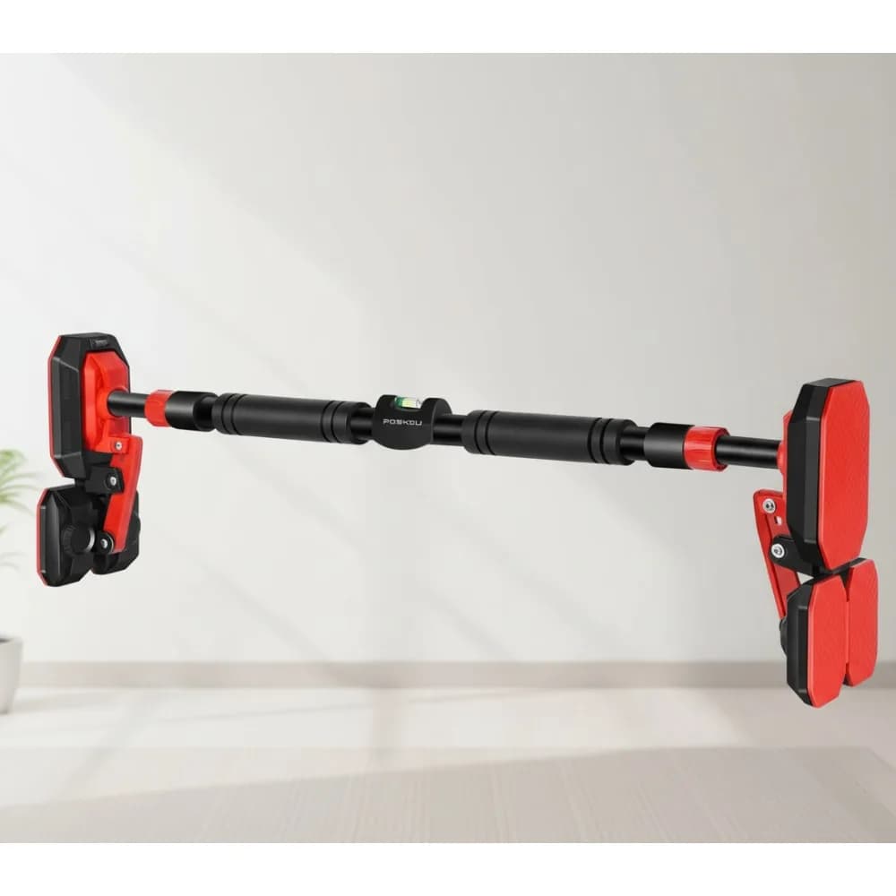Traction bar for door without screws Gym equipment for house 76-100 cm Fitness for adjustable strength training