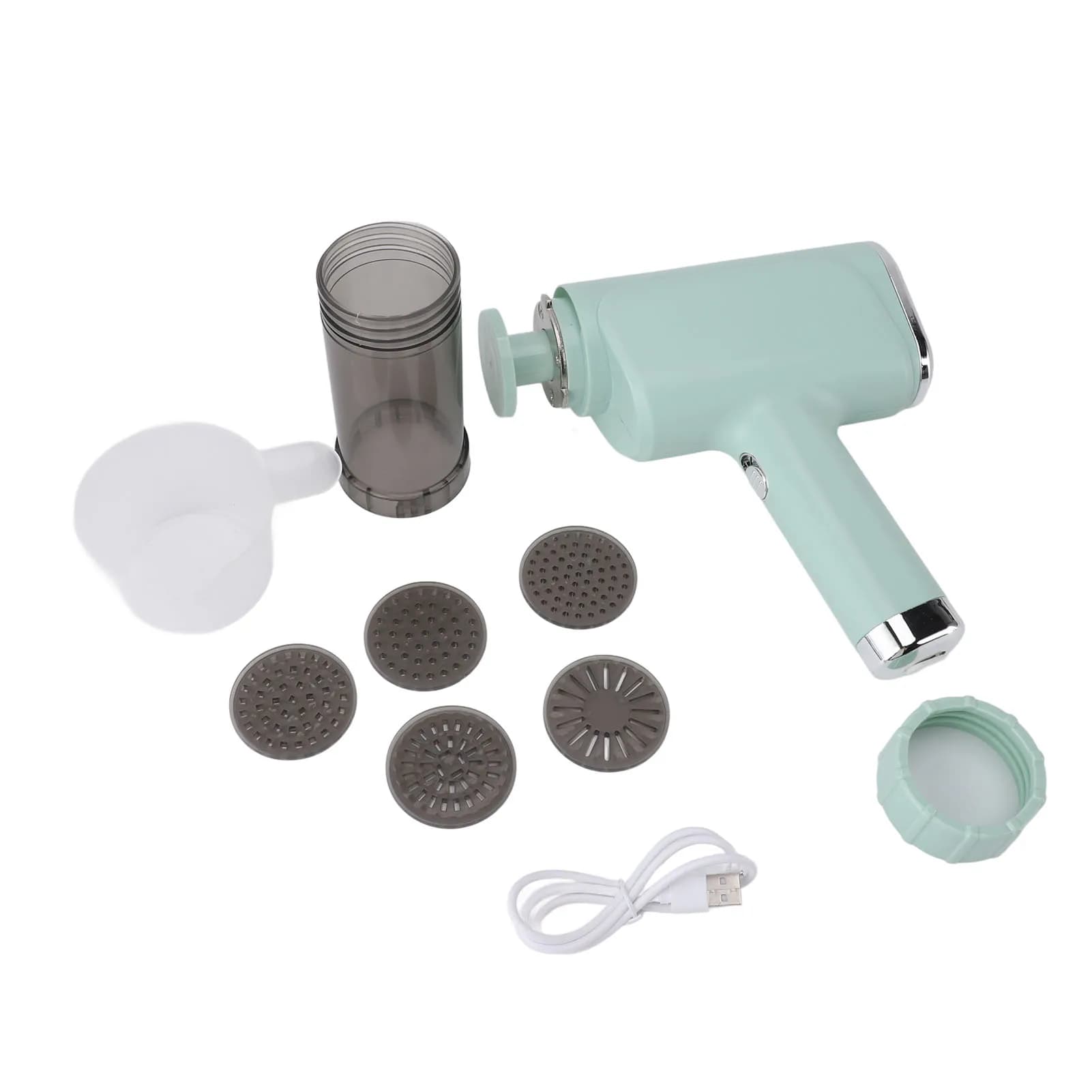 Macchina per pasta elettrica portatile automatica USB - Macchina per fare noodle e ramen portatile per la cucina domestica