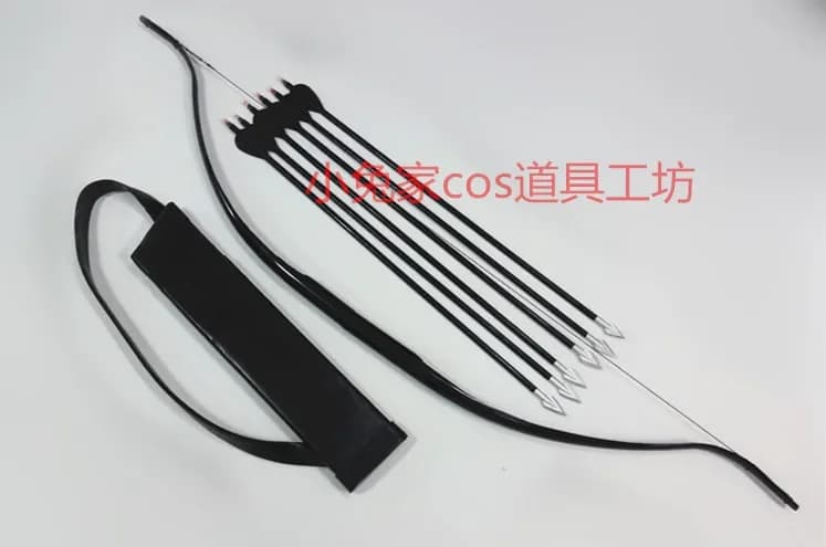 Hot Movie i giochi della fame Katniss ever"arco frecce e supporto per frecce porp puntelli Cosplay per la festa di carnevale di Halloween