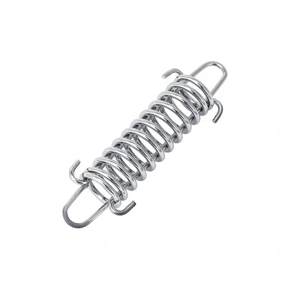 Stainless Steel Spring Buffer For Boat Anchoring Systems Compatible With Mooring Warps To Absorb Dynamic Shock Forces