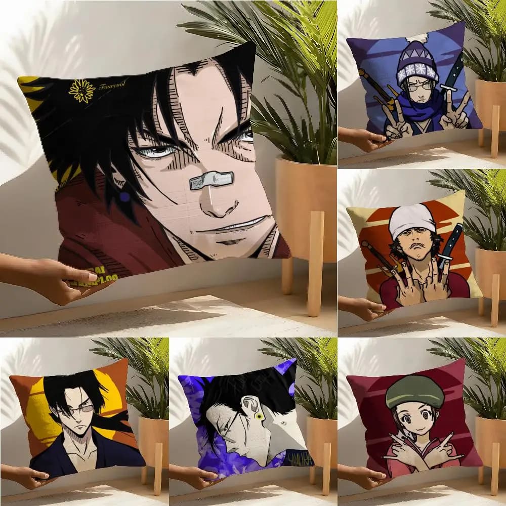 Fashion Samurai Champloo cool Pillow Case linen pillow case sofa home decor cushion cover cushion cove