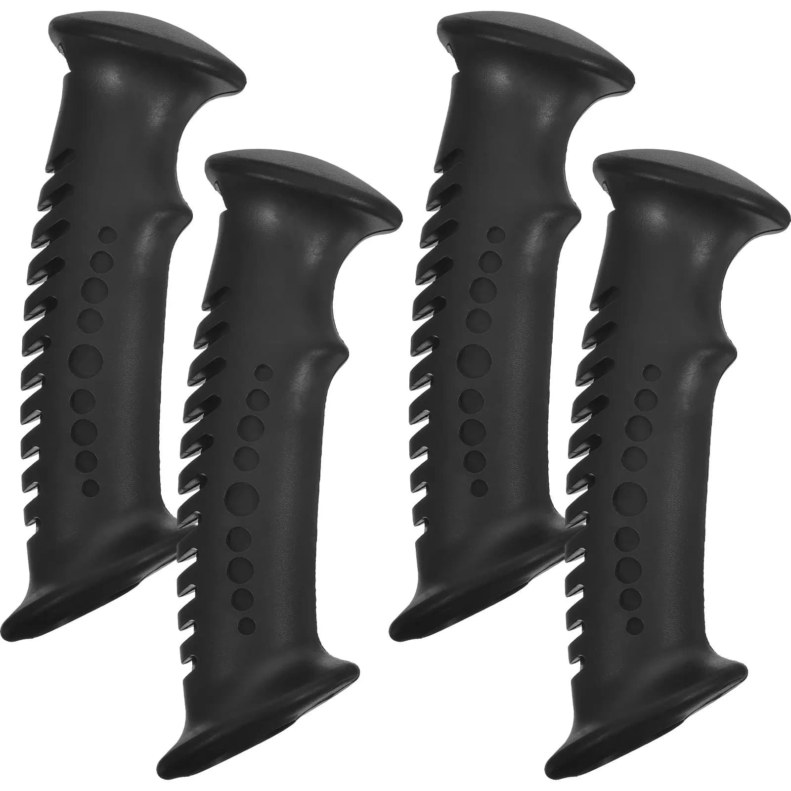 4 Pieces Professional Spare Parts for Trekking Sticks, Robuste and Portals, Spherical Handles for Ski Sticks and Open Balance