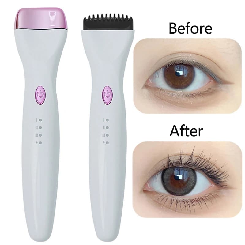 Electric Folder for curling the heat Electric heated eyelash graft Long lasting hot lashes
