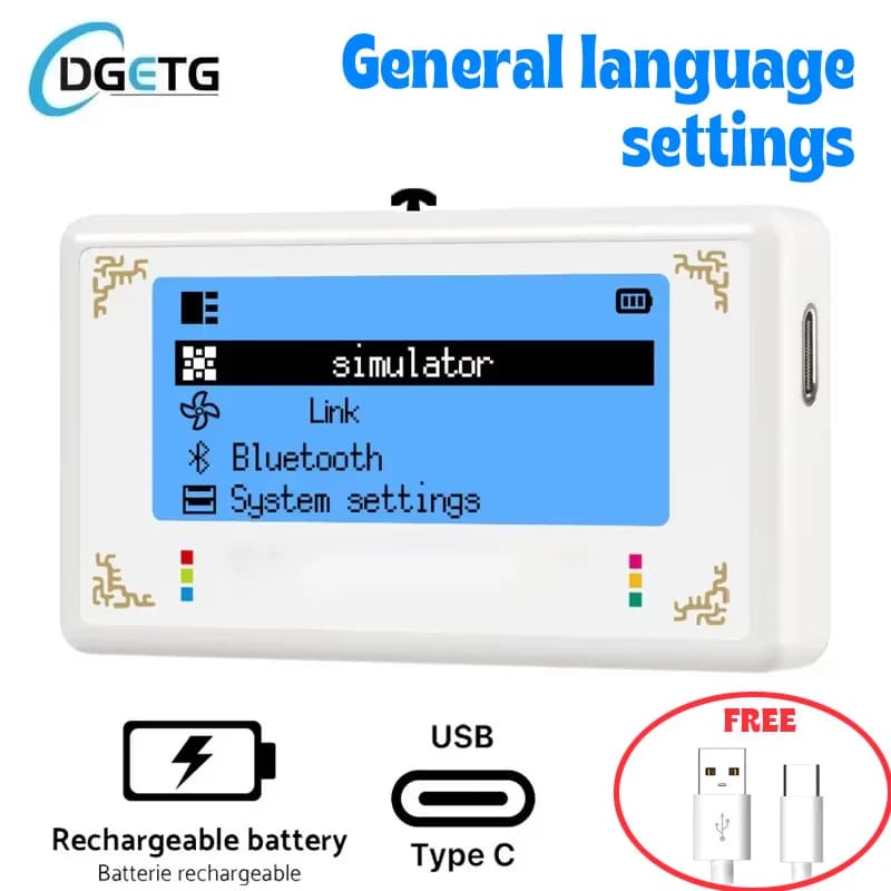 Nuovo Smart Emulator Pro NFC Pixl Infinite Card Kingdom Emulatore Bluetooth Adatto per Switch2 NS Accessori di gioco Schermo LCD