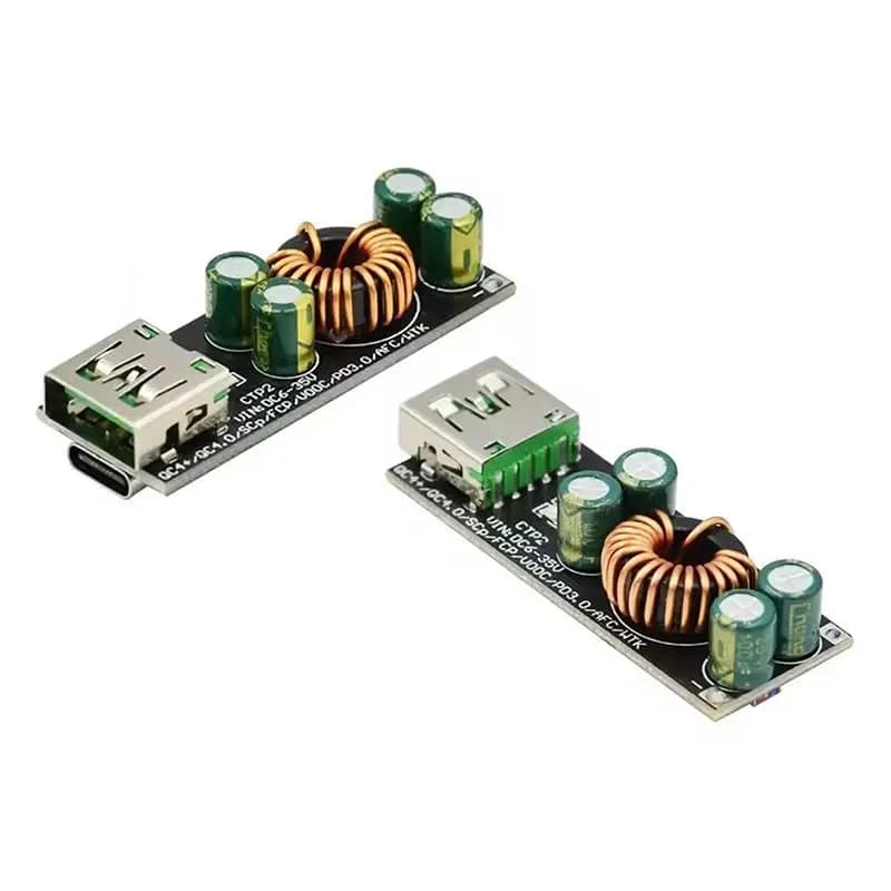 QC4.0 QC3.0 USB Type-C Mobile Phone Quick Charge Adapter 6-35V Module