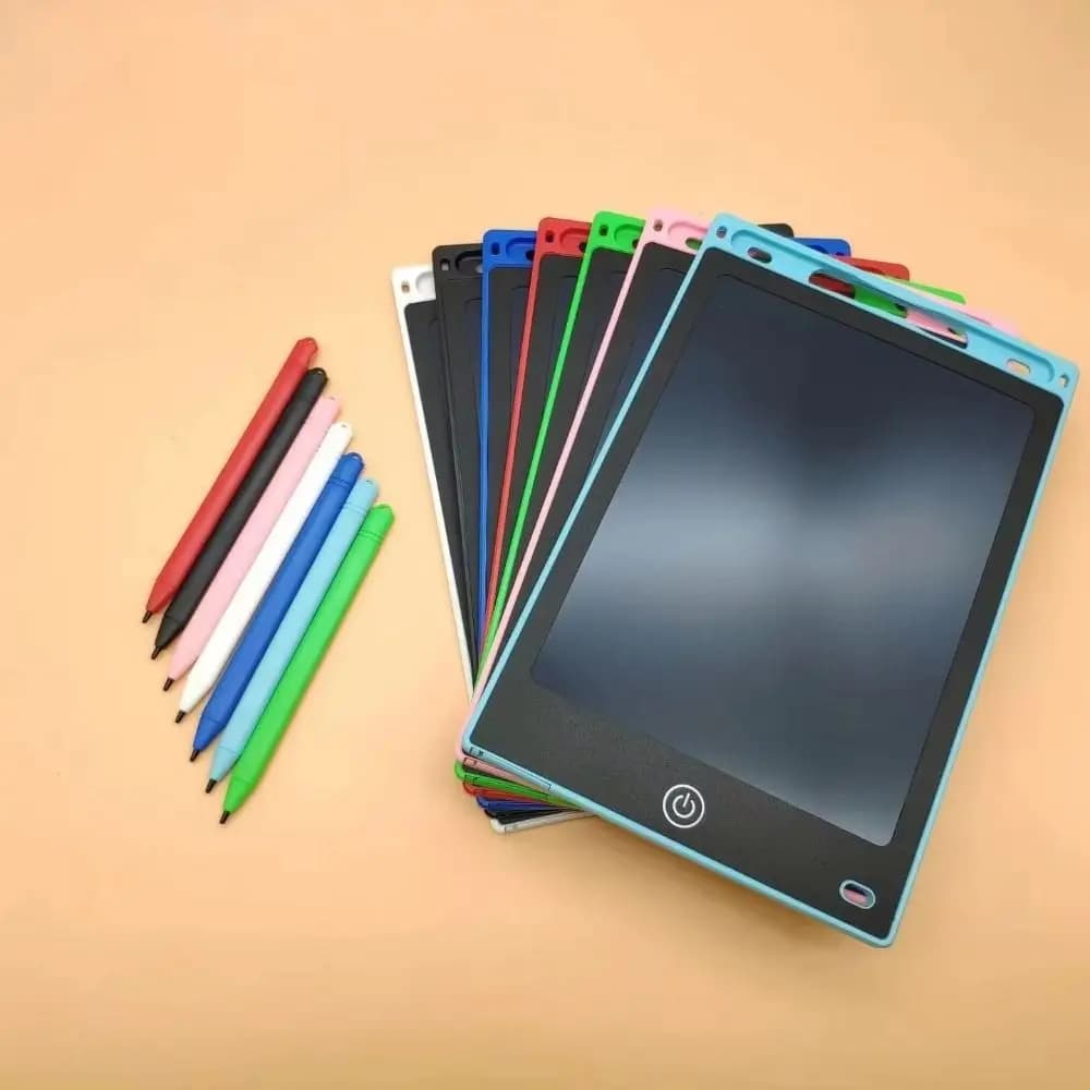 Tavoletta da disegno LCD da 8,5 pollici Tavoletta da scrittura LCD riutilizzabile cancellabile con batteria Tavoletta elettronica con schermo colorato per bambini