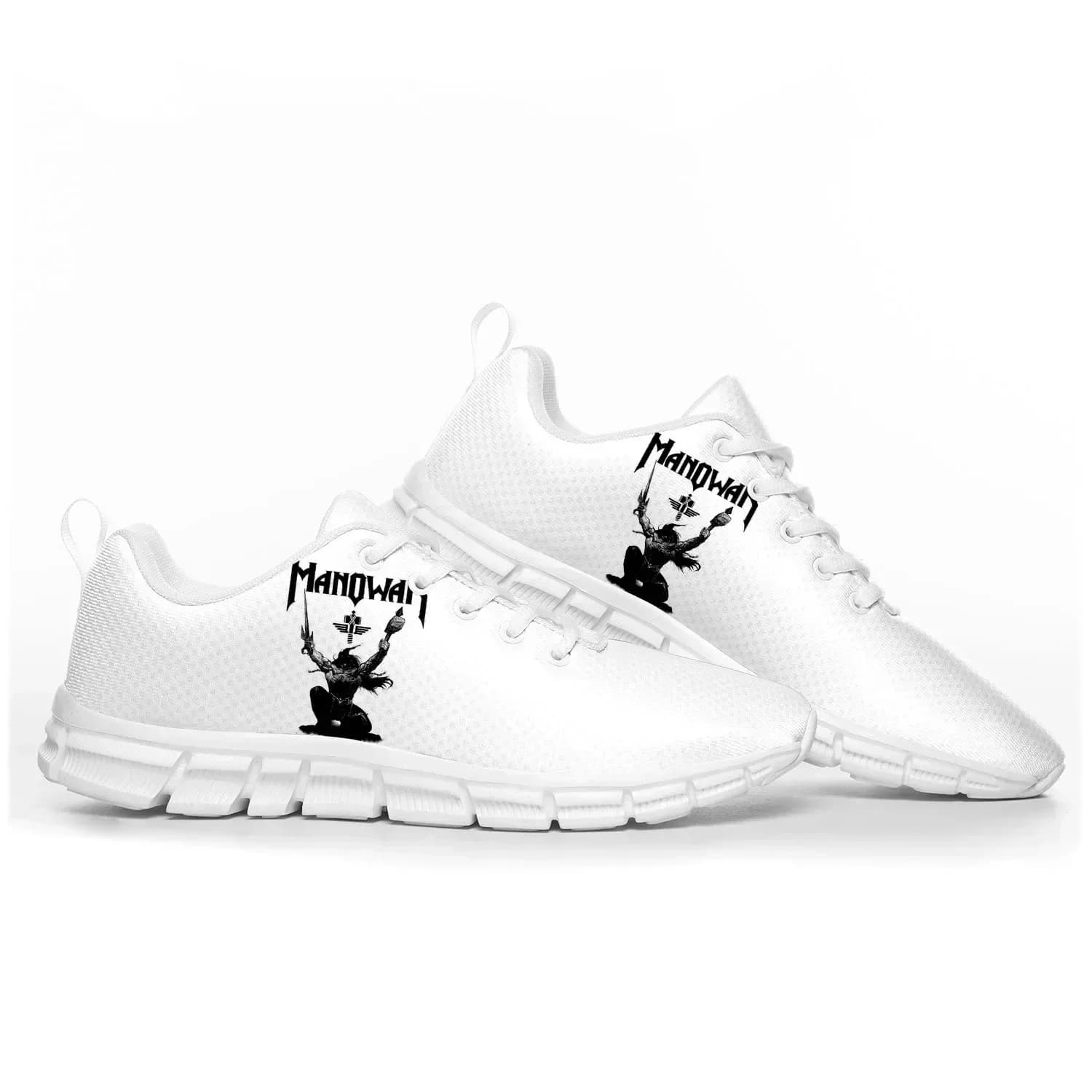 Scarpe Sportive Manowar Band per Uomo e Donna, Sneakers Personalizzate, Scarpe Casual su Misura per Coppie