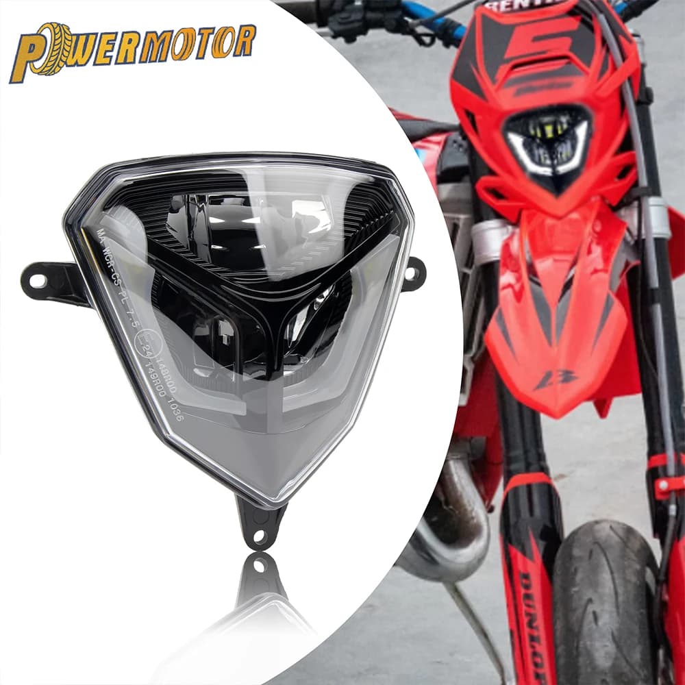 Per Beta RR 125 200 250 300 350 390 430 480 Xtrainer 2020-2025 Moto LED Faro Enduro Racing Motocross Accessori