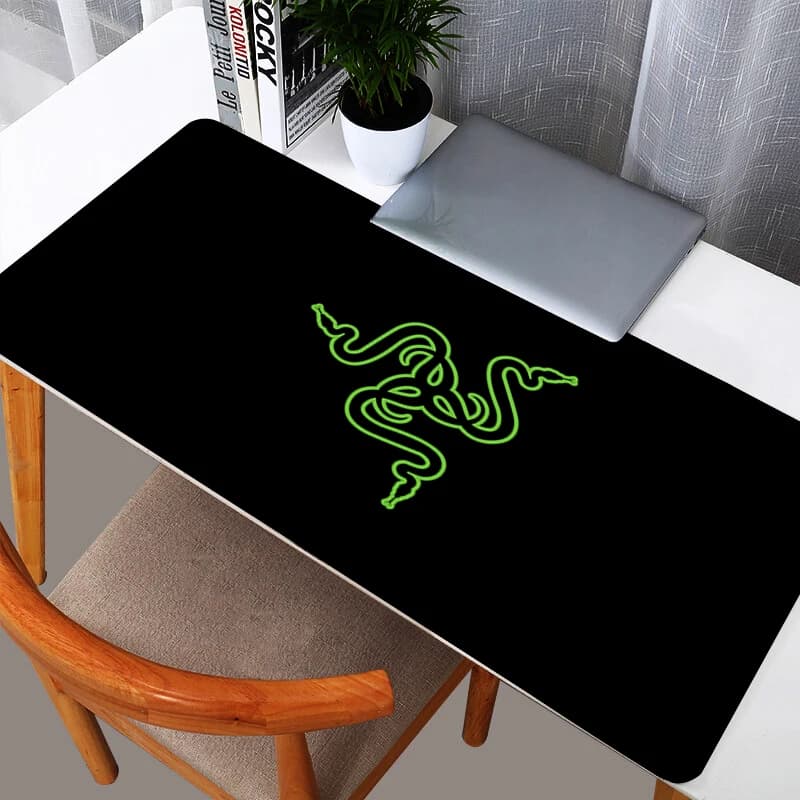 Tappetino per mouse Gamer Tappetino da scrivania PC Computer Razer Nuovo design alla moda Anime Mousepad Tastiera Accessori da gioco Mausepad