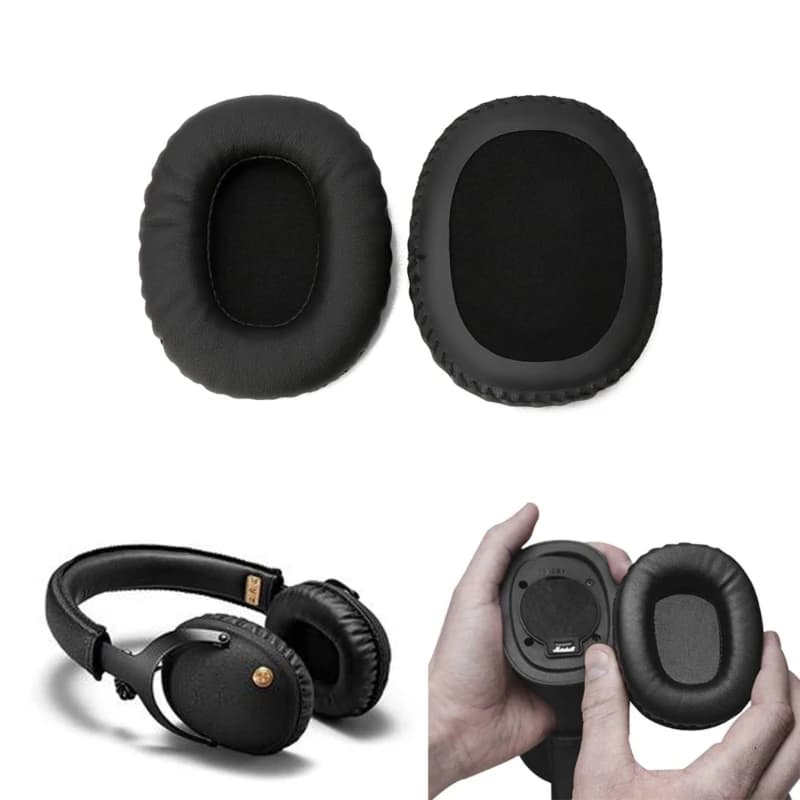 Auricolari Set di cuscinetti auricolari per Monitor Marshall cuffie con cuscino per l'orecchio cuffie in Memory Foam auricolari per Monitor Marshall K1KF
