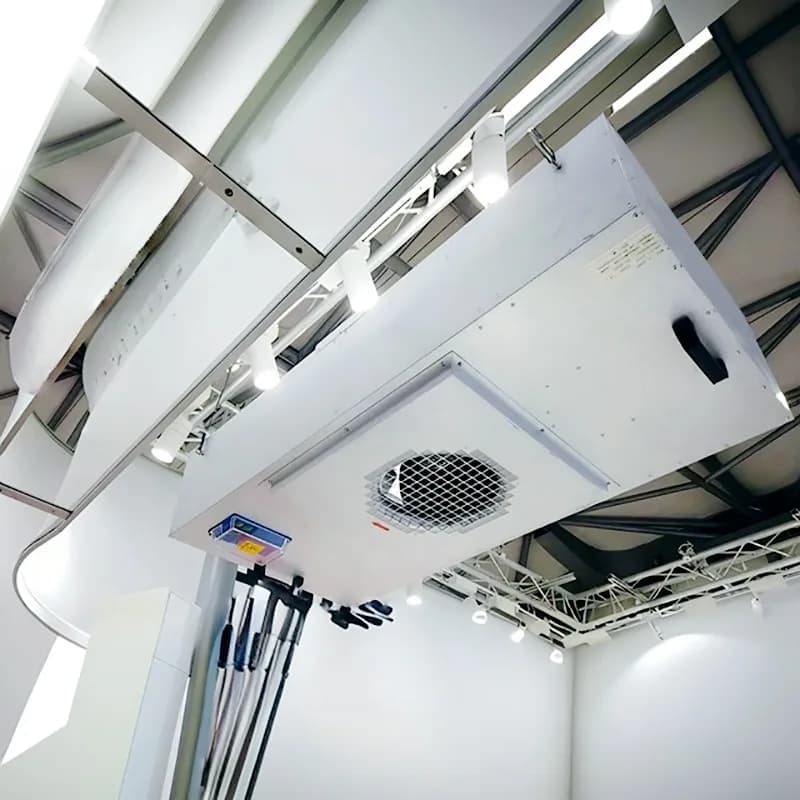 Purificatore d'aria con prefiltro motore sottile e leggero 2x4