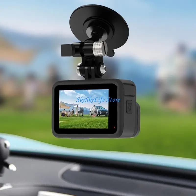 E65E Toolless Installation Action Camera Mount With Universal Adapter