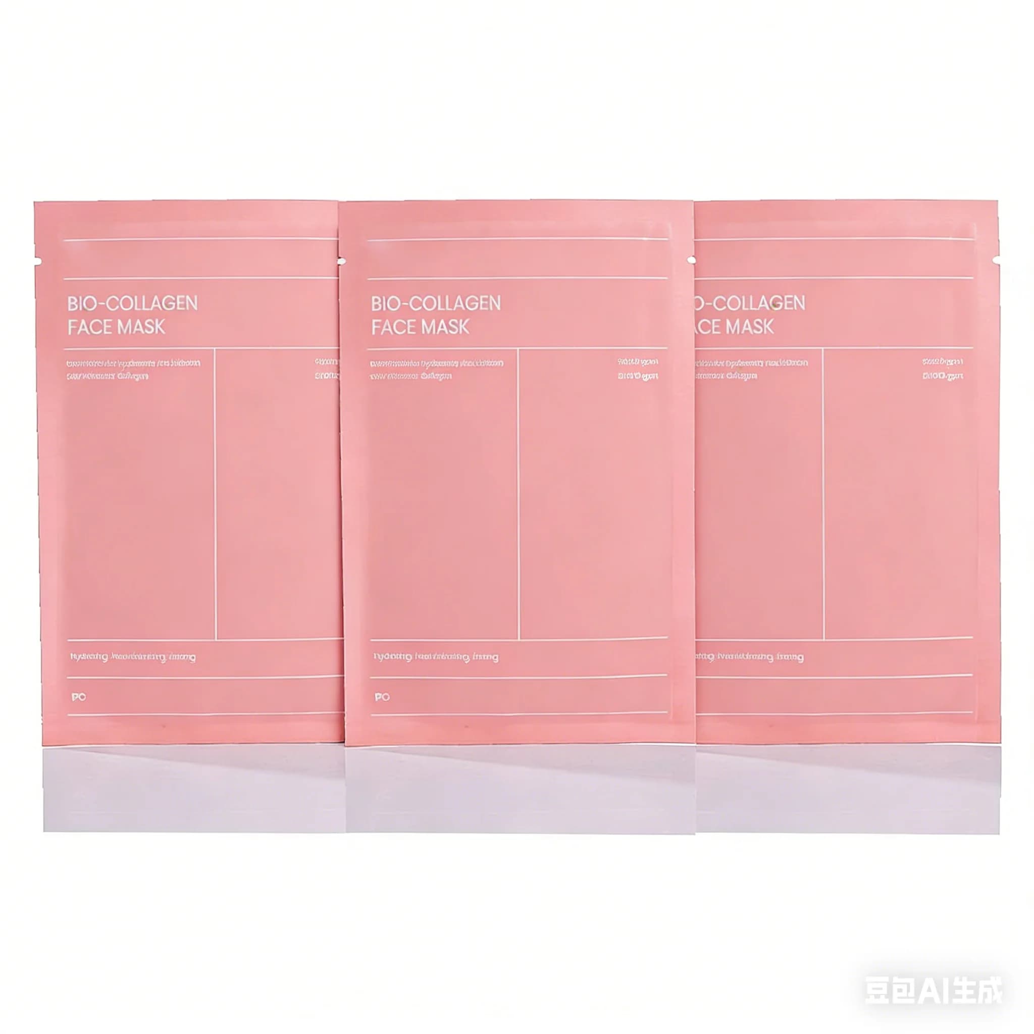 1/3 white collagen masks to smooth wrinkles, deep hydration, skin firming and relaxation