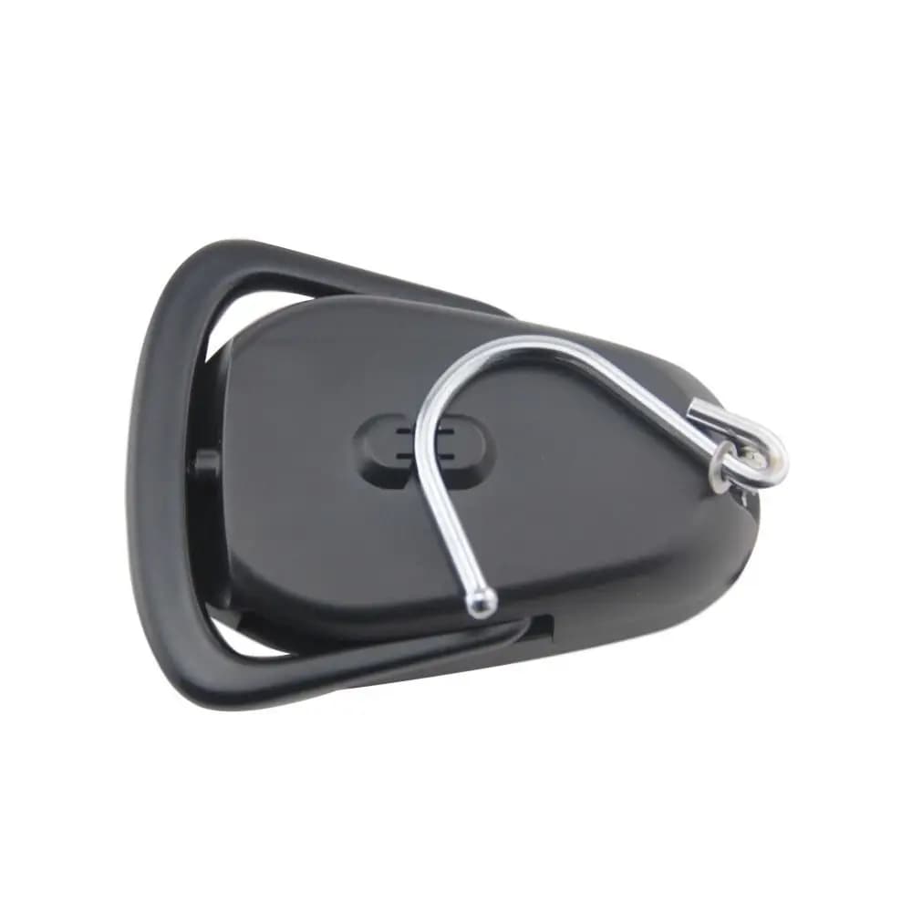 Portable Electronic Luggage Scale Compact High Precision Luggage Hanging Scale Random Color with Tape Measure