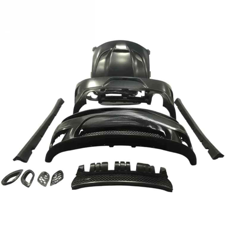 Hot Selling High Quality PP Material Body Kit Including Front Rear Bumpers Side Skirts And Engine Hood Fit Charger