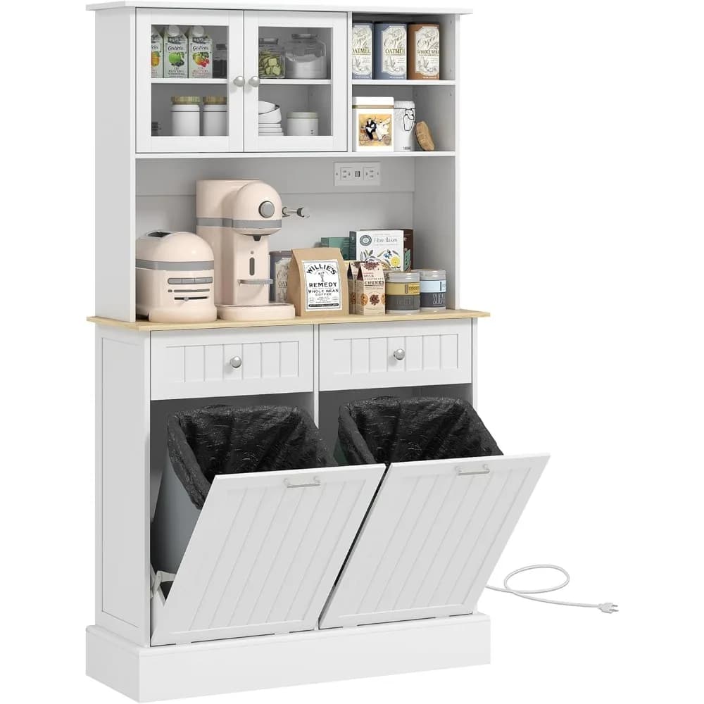 68" kitchen cabinet with charging station, 2 lockers and drawers for 10 Gallon Pathboard, independent kit