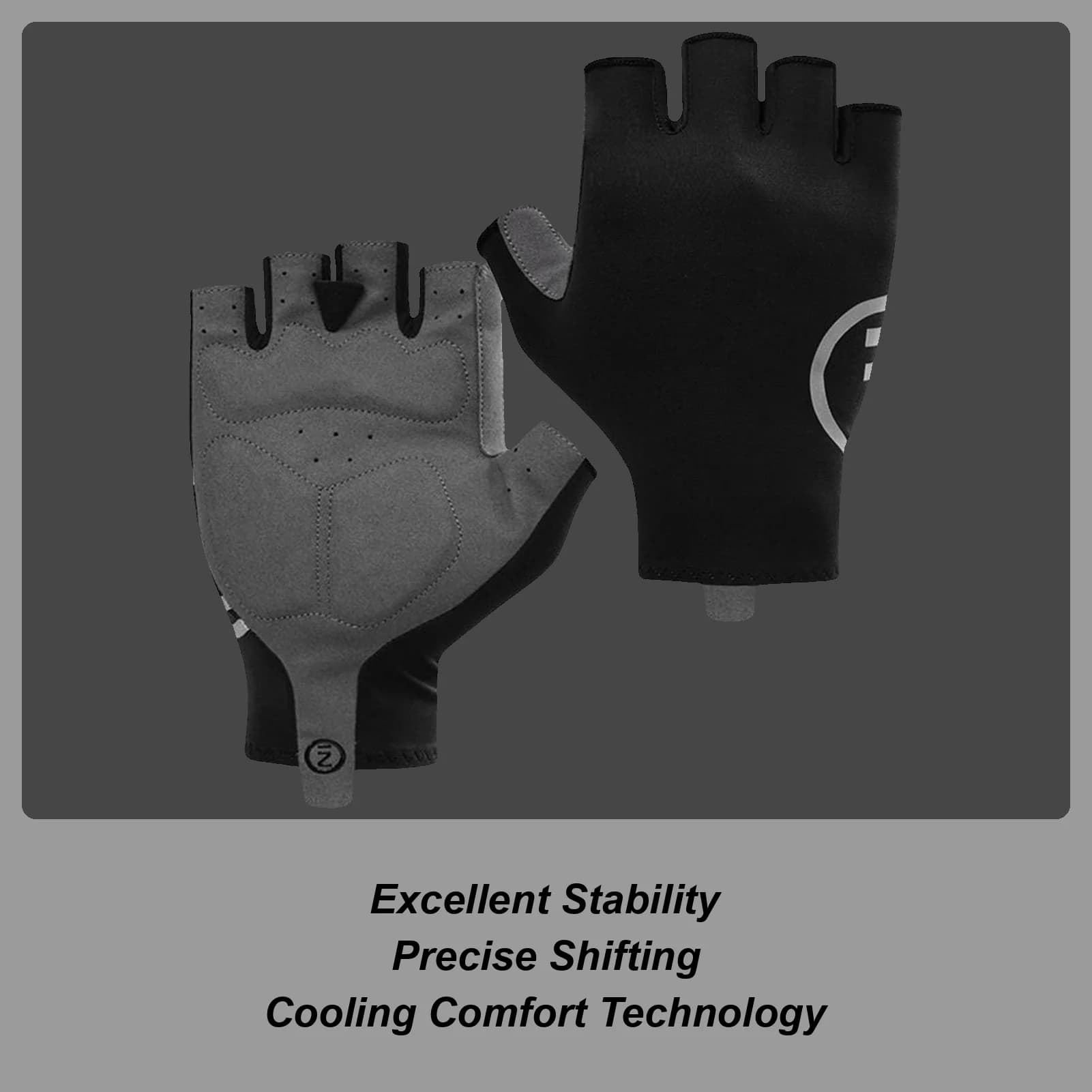 Men's Bike Gloves Cycling Gloves Anti-slip Shock Absorption Lightweight half finger gloves for adolescent gym Skiing Weightlift