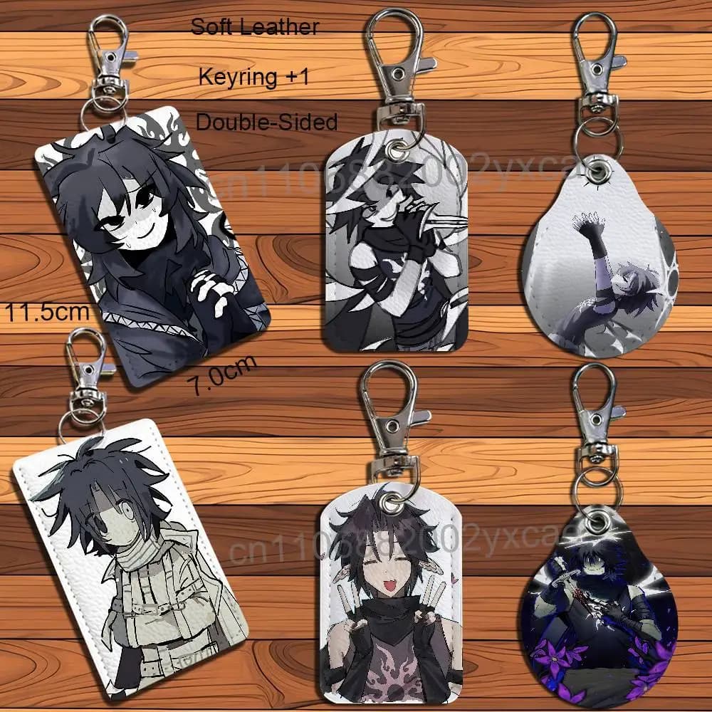 game TwoTime High Forsaken Card Holder Keychain Key Ring Door Lock Access Protective Case For Security Gift