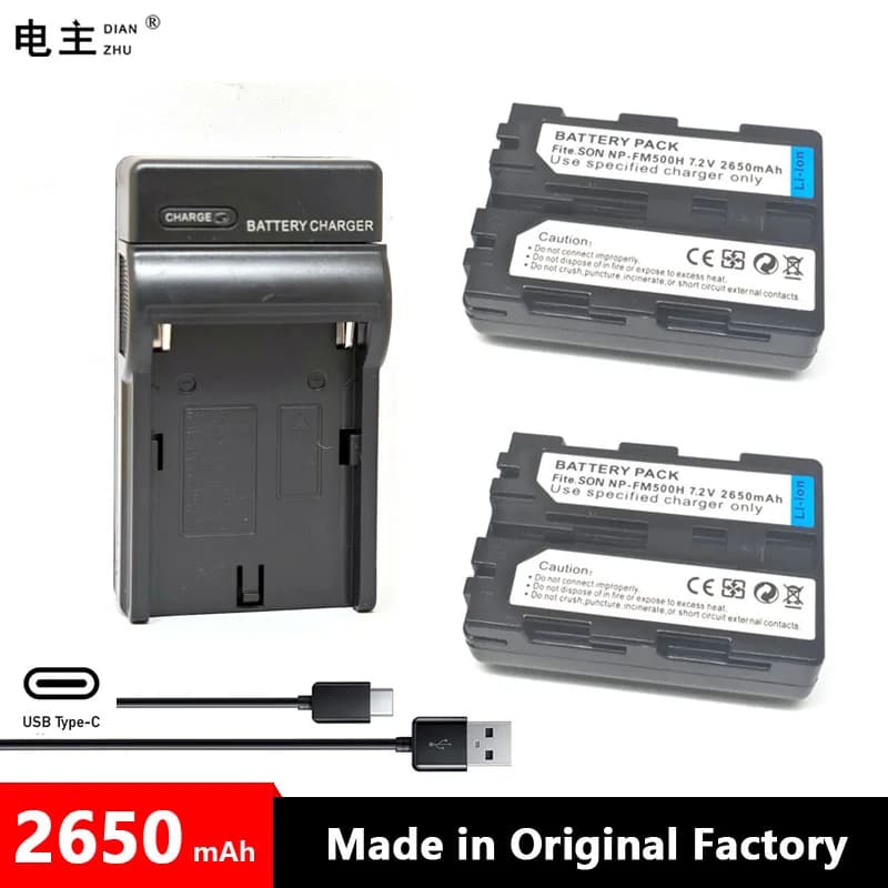 NP-FM500H NP FM500H Caricabatteria Per SONY R1 Alpha SLT A57 A58 A65 A77 A200 A300 A350 A99 A550 A560 A580 A700 A850 A900 II