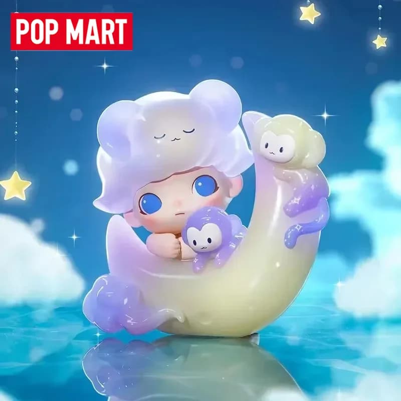 POP MART Dimoo Animal Kingdom Series Blind Box Guess Bag Decorazione del desktop Blind Bag Toys Anime Figure Modello carino Regalo Ragazza