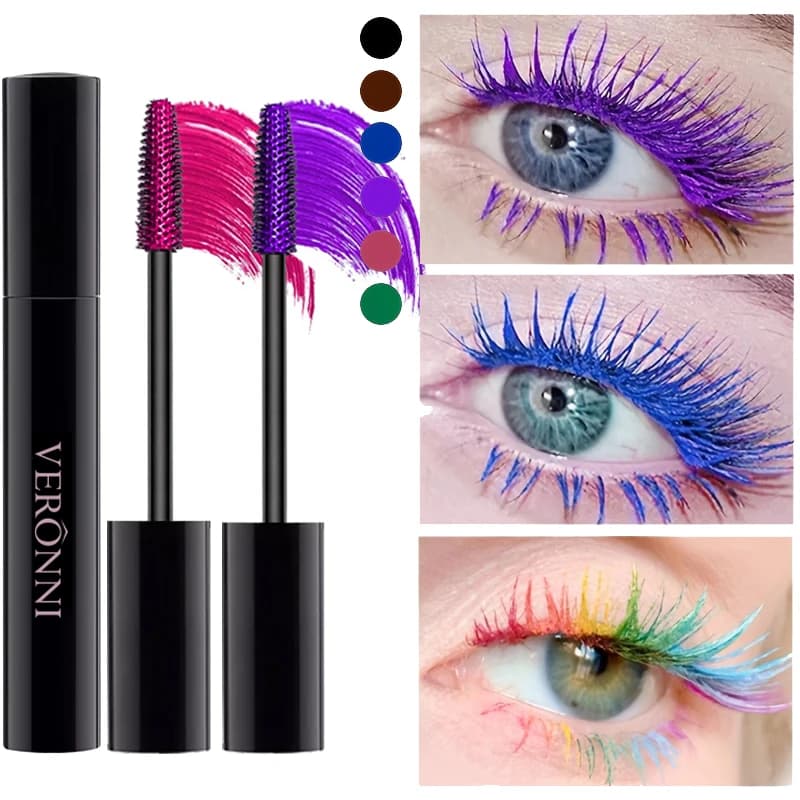 3D Mascara Black Eyelash Elongation Extension Eyelash Brush For Eyelash Beauty Makeup Mascara Color Gold Long Sealing