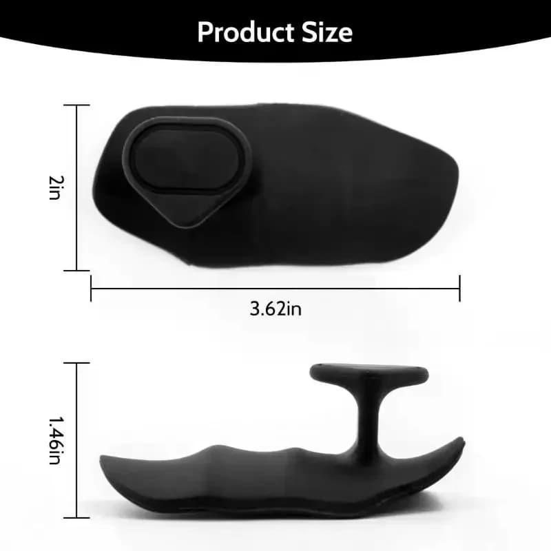 Anti Slip Grip Strengthener, Ergonomic Rubber Hand Exerciser Gloves for Gym Training Finger Therapy