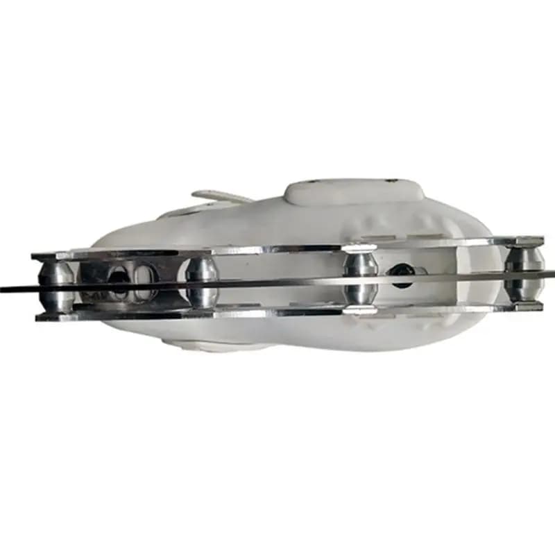 ABPF Ice Skating Blade Stainless Steel Inline Figure Skate with Knife Tooth for Adult Kid Roller Skates Shoes 326Mm
