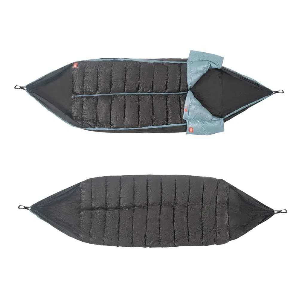 Amaca Evolution 20 Down per Climi Freddi con Sacco a Pelo Integrato e Underquilt, Classificata per -20°F, Leggera per Campeggio