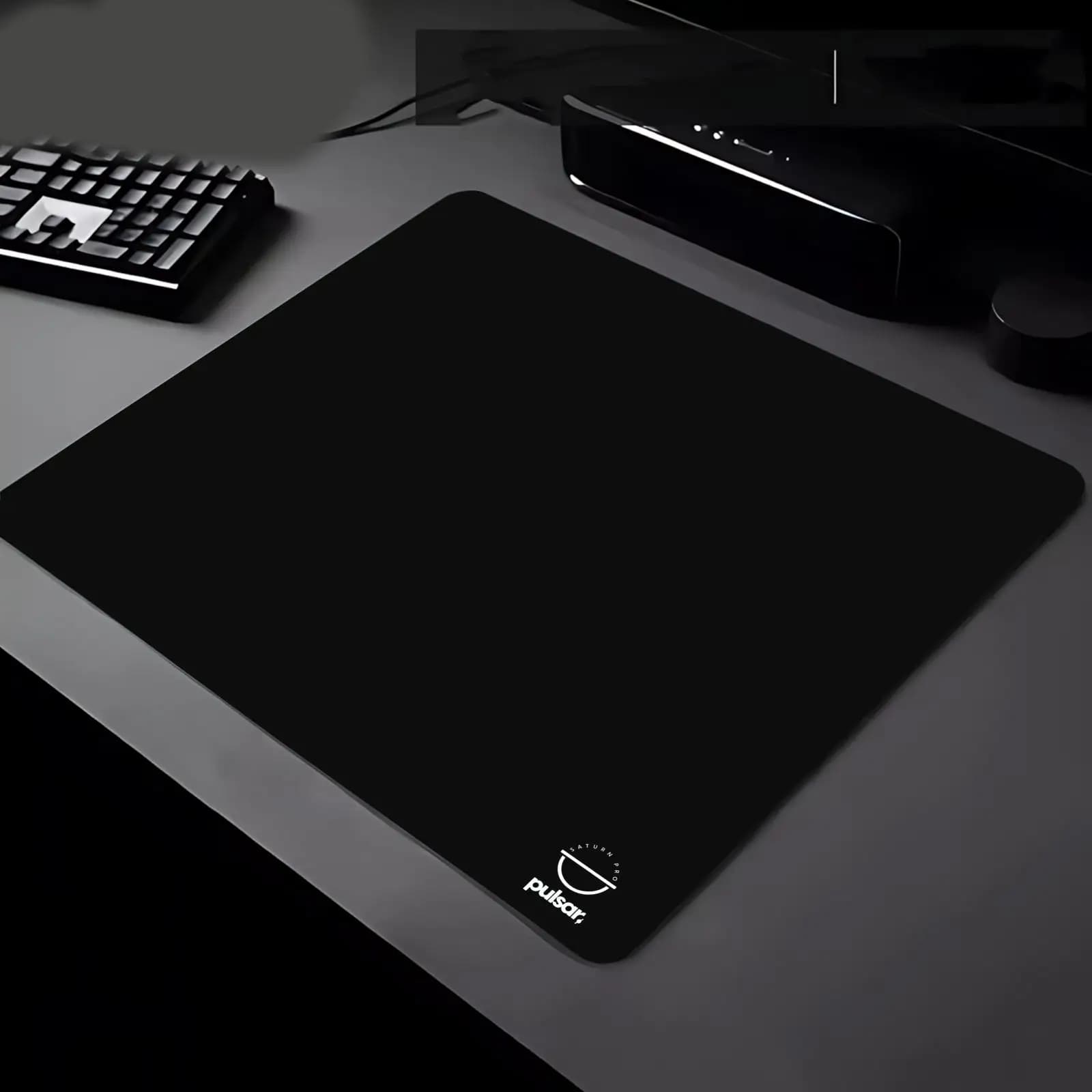 Pulsar eS Saturn Pro Mouse Pad Compact Small Mouse Pad for PC Laptop Desktop,Game And Office